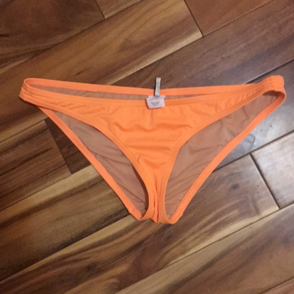 NWT J crew orange bikini bottom